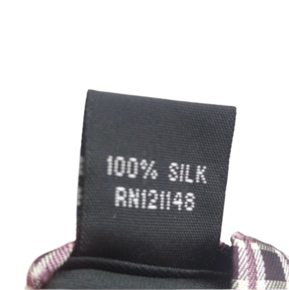 Kenneth Cole 100% Silk Plaid Check Necktie Slim Necktie Men's Tie - Picture 11 of 12